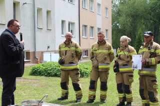 Podziękowania dla strażaków