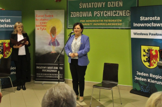 Powitanie przez Panią dyrektor PCPR