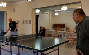 Mecz tenisa stołowego