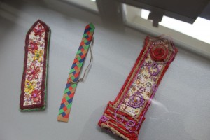 Zakładki wykonane przez mieszkańców DPS