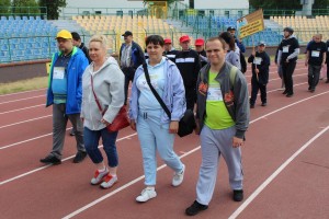 Zawodnicy z DPS Parchanie