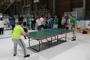 Mecz tenisa stołowego