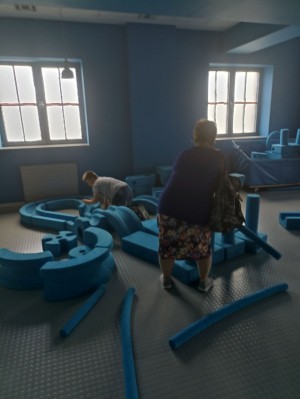 Uczestnicy wycieczki w Młynie Wiedzy